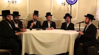 Shira Choir Singing New Rechnitz  Medley at Kumzits Live מקהלת שירה רכניץ קומזיץ [upl. by Prasad]