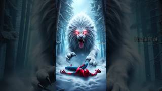 Spiderman amp Superman and flash man VS Ghost Rider amp Lion and Bear battle figth shortsavengersai [upl. by Friend]