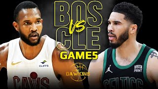 Boston Celtics vs Cleveland Cavaliers Game 5 Full Highlights  2024 ECSF  FreeDawkins [upl. by Cyrille]