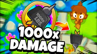 x1000 Damage in Bloons TD 6 [upl. by Kloster]