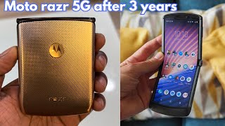 Moto razr 5G flip camera test  Moto razr after 3years 😱 build quality motorazr [upl. by Seda]