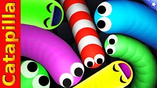 Slitherio Gameplay Master Snake vs King Snake Epic Slither io Slitherio Funny Moments [upl. by Gamaliel]