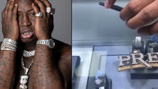 Big Moochie Grape PRE Jewelry Took To Pawn Shop By Ralo Goons Strange Cash For Gold [upl. by Harned]