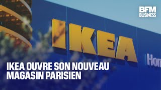 Ikea ouvre son nouveau magasin parisien [upl. by Eiblehs963]