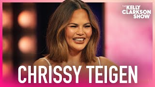 Chrissy Teigen Dishes On Chaotic Life With Two New Babies In The House [upl. by Acsehcnarf]