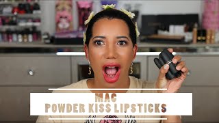 Best Mac Powder Kiss Lipsticks [upl. by Friede196]