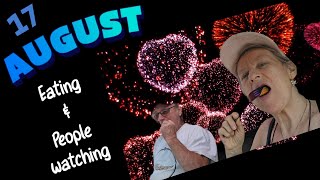 Aug1724 People watching 👀 amp eating in the van 1 item groceryhaul [upl. by Birkett]