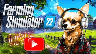 Farming Simulator 22  MultiPlayer  LIVE [upl. by Nyrac]