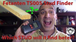 Great Stud Finder for wood metal and electrical current by Fetanten TS005 review [upl. by Combes]