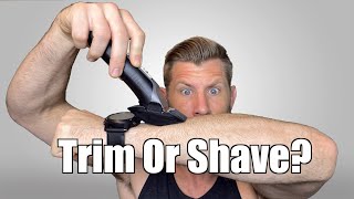 Trimming or Shaving Your Arm and Leg Hair  What is The Best Solution [upl. by Tnayrb]