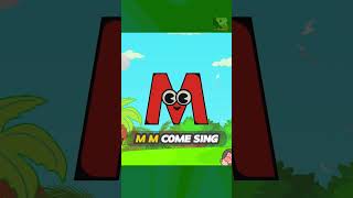 M M Lets Sing and Learn  Letter quotMquot Song for Kids [upl. by Edmonds]