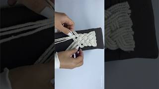 DIY Rope and Cardboard Basket Quick and BudgetFriendly Project easybasket basketdiy [upl. by Kennard]