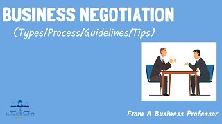 Business Negotiation Strategies  International Management  From A Business Professor [upl. by Shapiro]