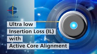 Ultra low Insertion Loss IL with Active Core Alignment [upl. by Cowan]