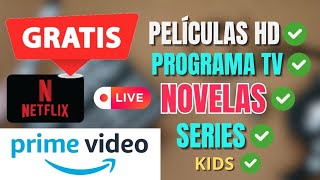 SERIES Y PELÍCULAS GRATIS  PROGRAMAS TV  APLICACIÓN PARA VER NOVELAS Y SERIES 2024 [upl. by Nedrud416]