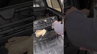 Installing a Truck Bed Storage Casestorage truckbed ford diy vevor swingaway organized easy [upl. by Oreves]