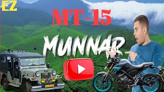 🔥Dindukal To Munnar Trip 💚Paasanga Kuda ✨MT15 Bike Rider With ⛄Chill climate🙈 [upl. by Basset]