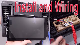 101 Android Touch Screen Car Stereo Install Wiring and Mounting [upl. by Hardman651]