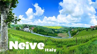 4K  Neive  Piedmont  the most beautiful village and town in Italy travel vlog italy [upl. by Atinreb]