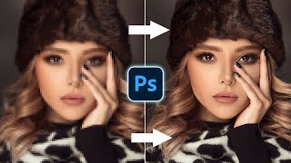 Easily Convert Low To High Resolution Photos In Photoshop [upl. by Tadeas231]