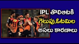 IPL 2017  Reasons Of SRH Victory amp RCB Lost In 1 IPL Match  Oneindia Telugu [upl. by Ut]