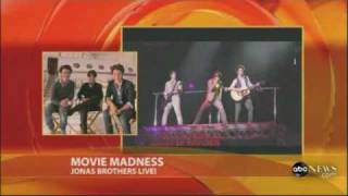 JONAS Brothers MOVIE Madness  Surprise Theater Visits   LIVE Interview  3D EXPERIENCE [upl. by Ruffin49]