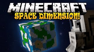 Minecraft Mods  SPACE DIMENSION amp GRAVITY MOD  Star Miner [upl. by Irdua]