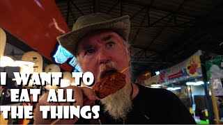 The Frugal Vlog  E23 What Can I get For 6 at The Train Night Market  Srinakarin 🇹🇭 [upl. by Avad]