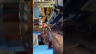 Copper Filter Drier Tube Spinning Machine for AC Refrigeration [upl. by Nylodam]