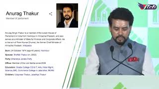 Anurag thakur speech network marketing finance minister government of India [upl. by Cattier763]