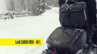 2015 SkiDoo LinQ Accessories for Renegade [upl. by Anaeda]