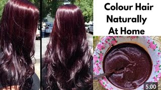 Natural Hair Dye For Grey HairGet Natural Or Dark Brown Hair Color With Megical Water rabiaumer [upl. by Gaughan167]