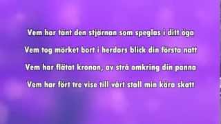 Himlen i min famn karaoke  lyrics [upl. by Ydualc]