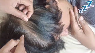 ASMR Scalp Searching Relaxation and Sleep 😴😴🥱 205 [upl. by Toffey]