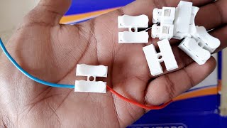 Push Type Lock Electric Wire Connectors Terminals 🔌🔥 [upl. by Armanda]