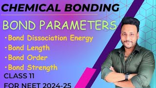 Bond ParametersBond Dissociation energyBond lengthBond OrderTrick for NEETamp JEEletmeteachchem [upl. by Reena227]