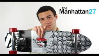 The Manhattan 27 Mini Longboard by Original Skateboards [upl. by Yllib]