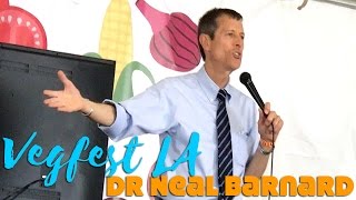 How Dairy Makes Us Sick Neal Barnard MD  Vegfest LA [upl. by Etnecniv]