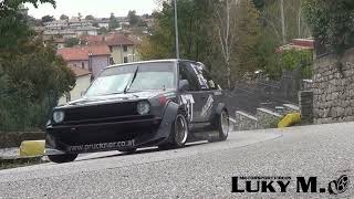 260hp9700rpm VW Polo  Rene Warmuth at HillClimb Cividale 2022 [upl. by Tullusus614]