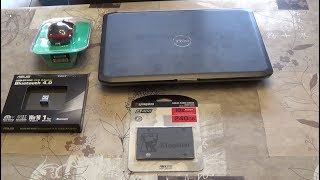 Dell Latitude E5420 remove HDD and install SSD and installing windows 10 PRO [upl. by Wilhelmine]