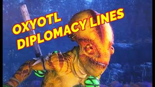 Oxyotl Diplomacy Lines Total War Warhammer 2 [upl. by Dido]