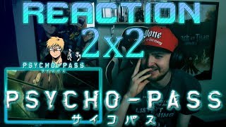 Psycho Pass Season 2  Episode 2 REACTION quotRESTROOMS amp HOLOGRAMSquot [upl. by Ynaffital]