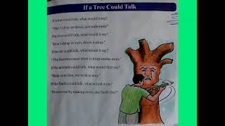 Class 6 SSC English  Unit 5 B Reading Poem  If a tree could talk educatioshubiscorner9075 [upl. by Kalil]