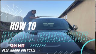 How To Install Crossbars on a Jeep Grand Cherokee Summit [upl. by Viviane]