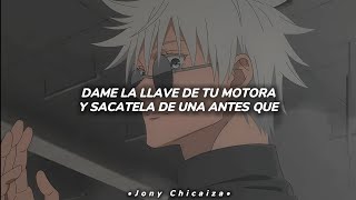 dame la llave de tu motora LetraLyrics [upl. by Namdor131]