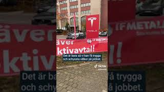 I Sverige kör vi med kollektivavtal bara att svänga in på den vägen Musk [upl. by Herriott212]