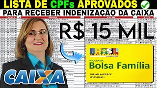 Agora Sim🙌 Caixa vai PAGAR 15 mil Reais Para Os Beneficiarios do Bolsa Família [upl. by Furie137]