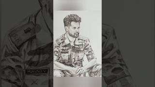 Amaran Shivakarthikeyan Portrait  Pencil Shading art [upl. by Mini]