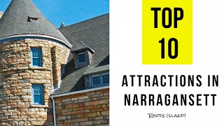 Top 10 Best Tourist Attractions in Narragansett  Rhode Island [upl. by Zilla332]