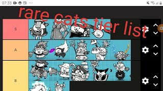 rare cats tier list [upl. by Drabeck]